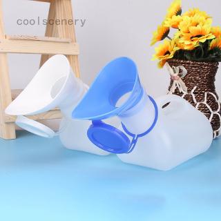 COD Male Female Urine Wee Bottle Portable Urinal Camping Travel Car Toilet