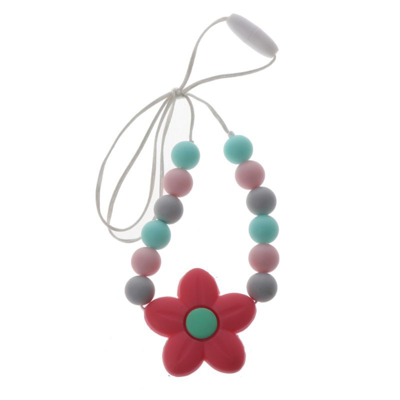 teething necklace for mum to wear