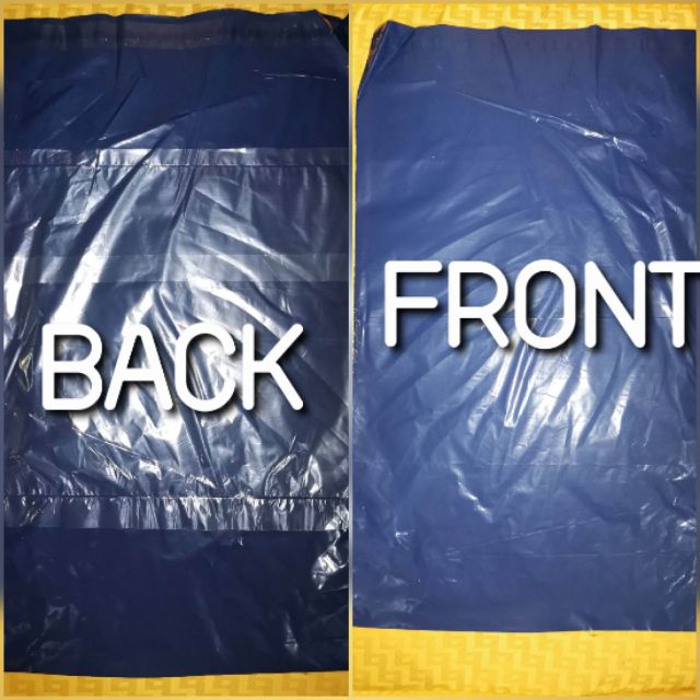 Plain Pouch Blue Medium Size ( 23.7x39.8cm) 100 pieces Shopee Philippines