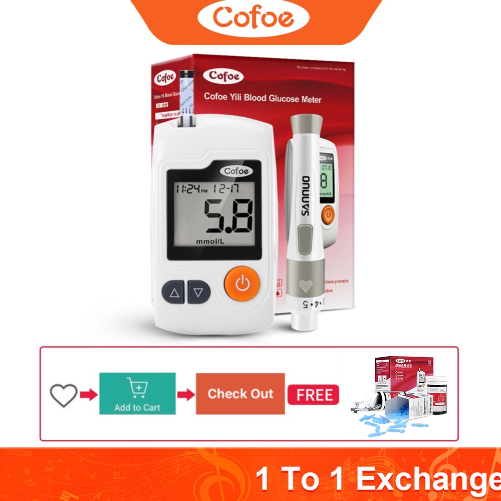 Cofoe Yili Blood Glucose Meter Diabetes Monitor Blood Sugar