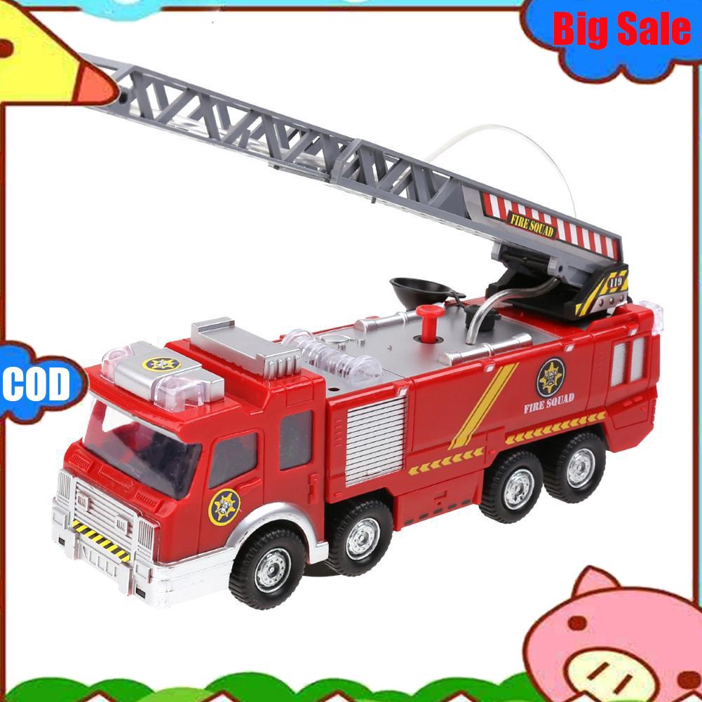 toy fire truck that sprays water