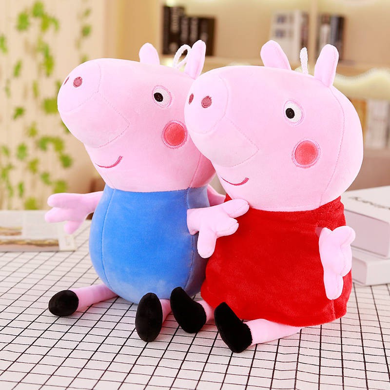 big peppa pig soft toy