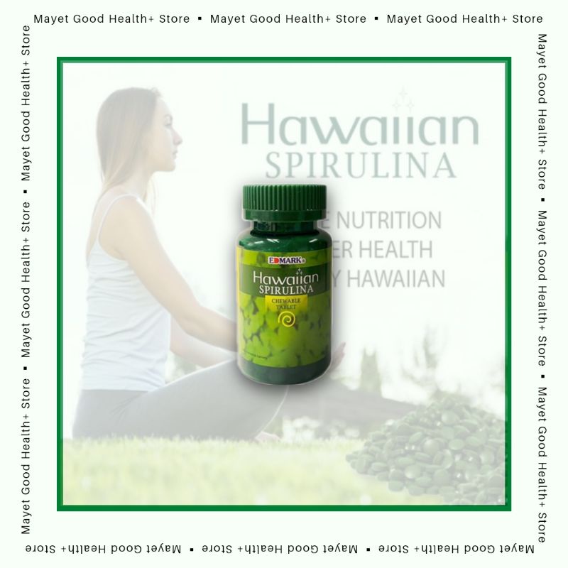 Hawaiian Spirulina Chewable Tablets 200 Tabs Shopee Philippines