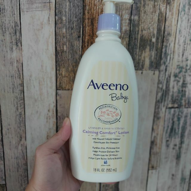 aveeno baby calming comfort moisturizing lotion
