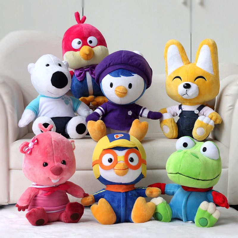 COD Little Penguin Plush Pororo Doll Toy Petty Eddy Crong Loopy Poby ...