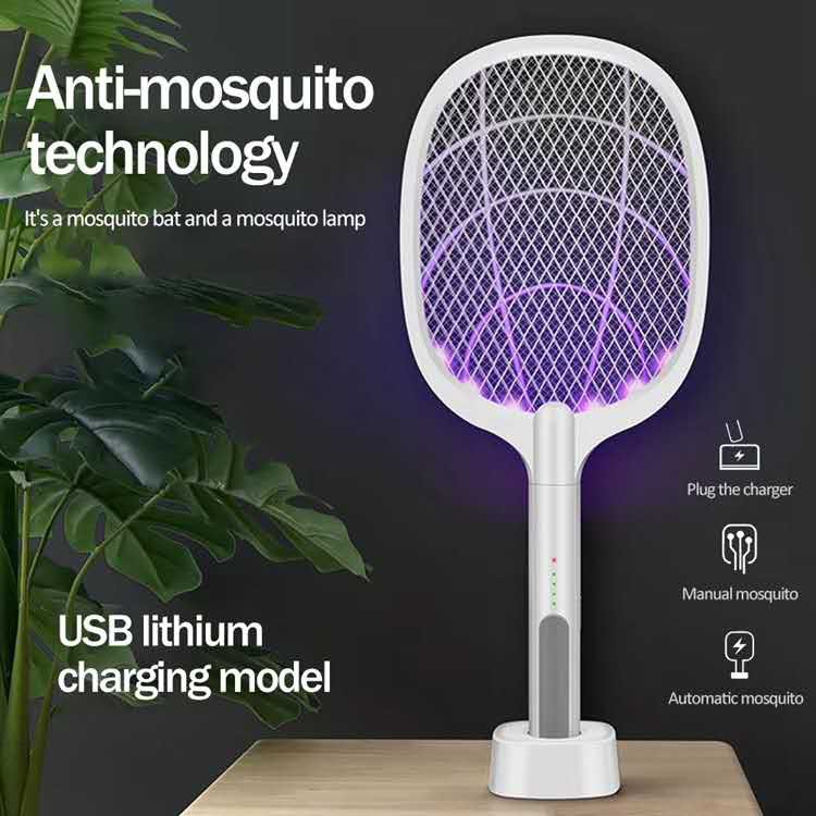 Powerful Rechargeable Electronic Mosquito Insect Bug Fly Zapper Swatter