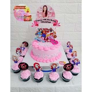 Unique And Personalized Blackpink And Twice Together Cake Topper Shopee Philippines