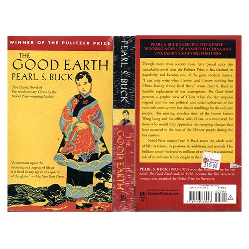 The Good Earth Ni Pearl S Buck Imported Shopee Philippines