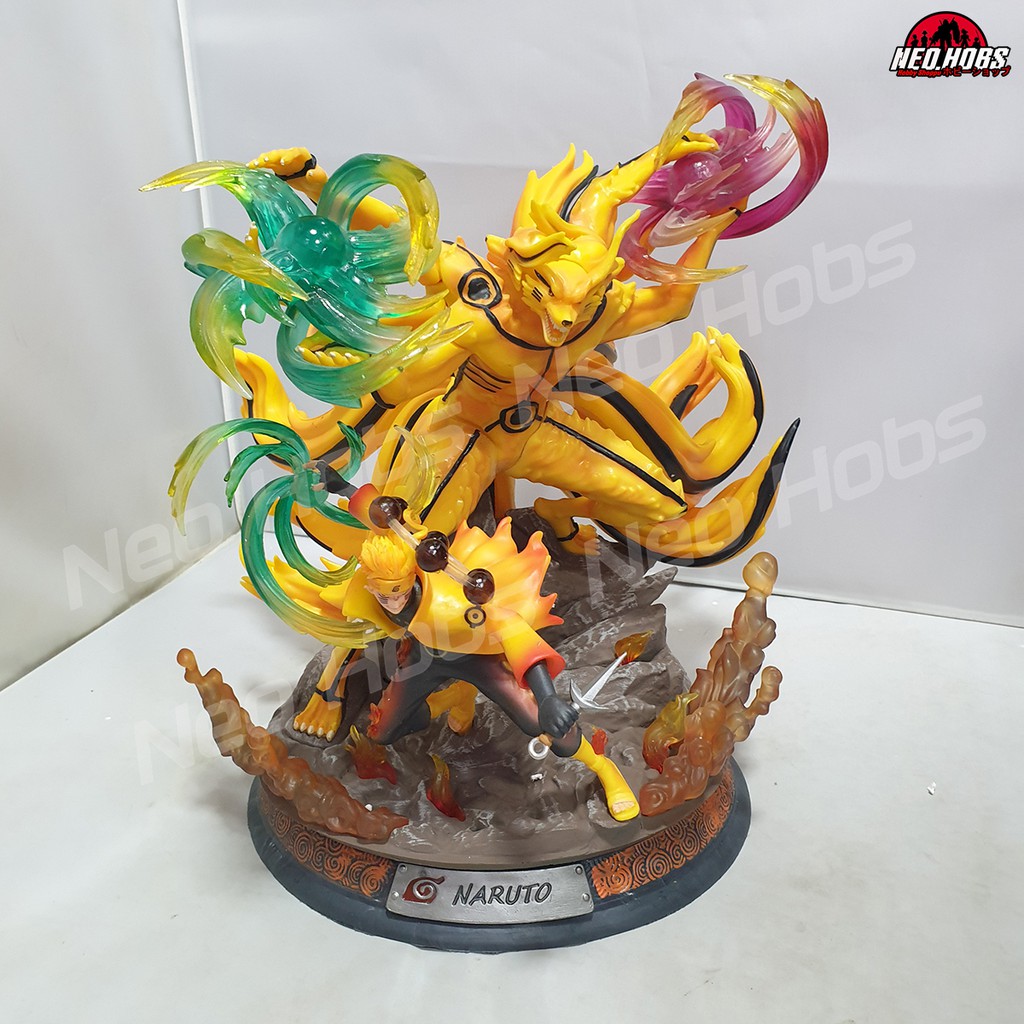GK TS KO Naruto Uzumaki Kurama PVC Statue Shopee Philippines