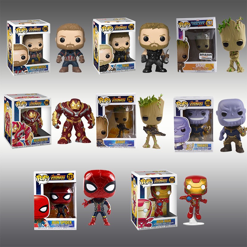 Marvel Avengers: Infinity War funko POP Spider-Man Combat Ca | Shopee ...