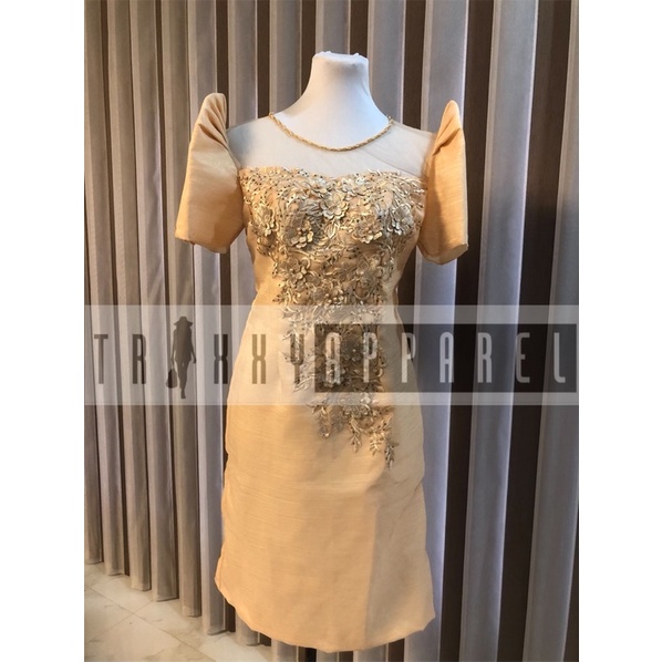 Mestiza Dress / Modern Filipiniana | Shopee Philippines