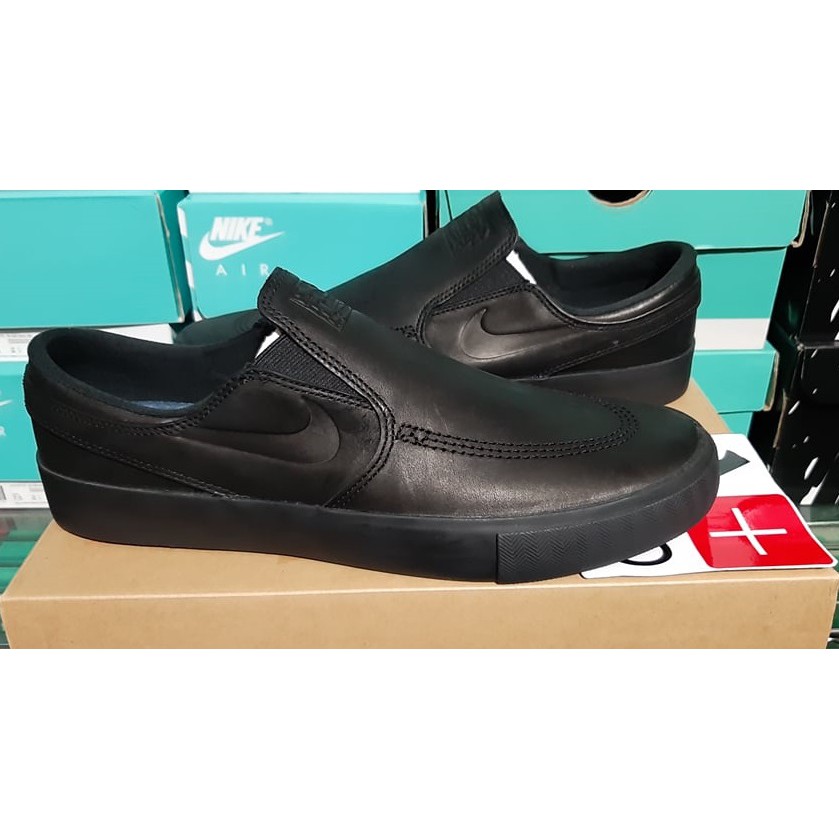 nike leather slip on