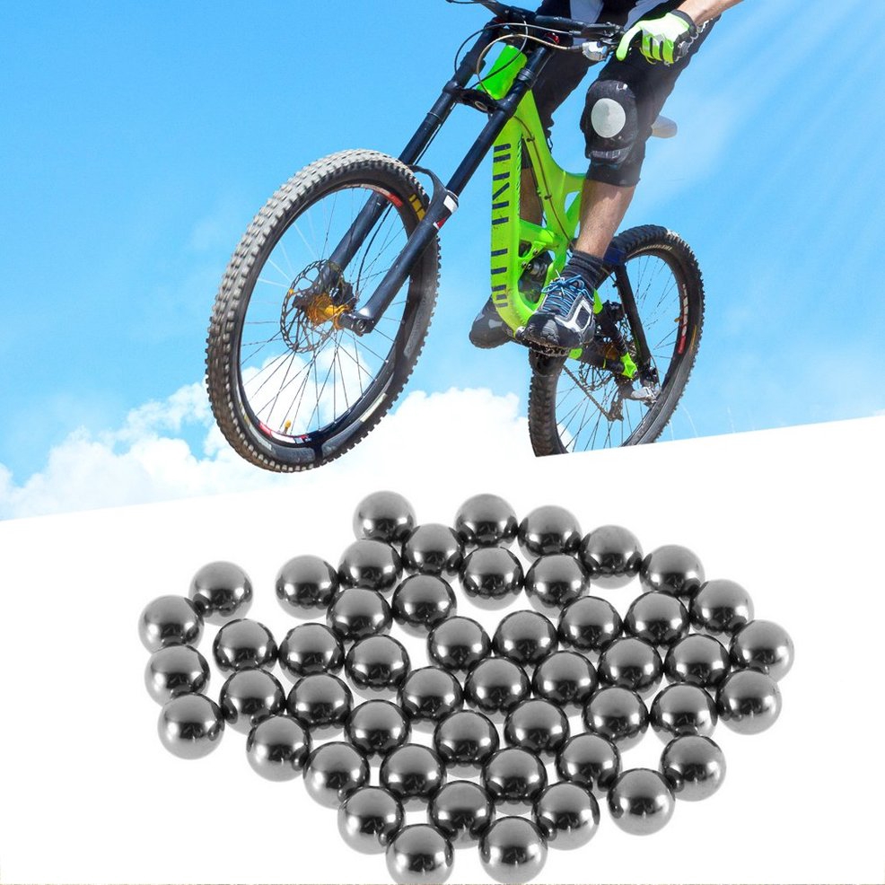 50/200Pcs Stainless Steel Ball Bearing Beads for Bicycles Dia 2mm-6mm Quality 