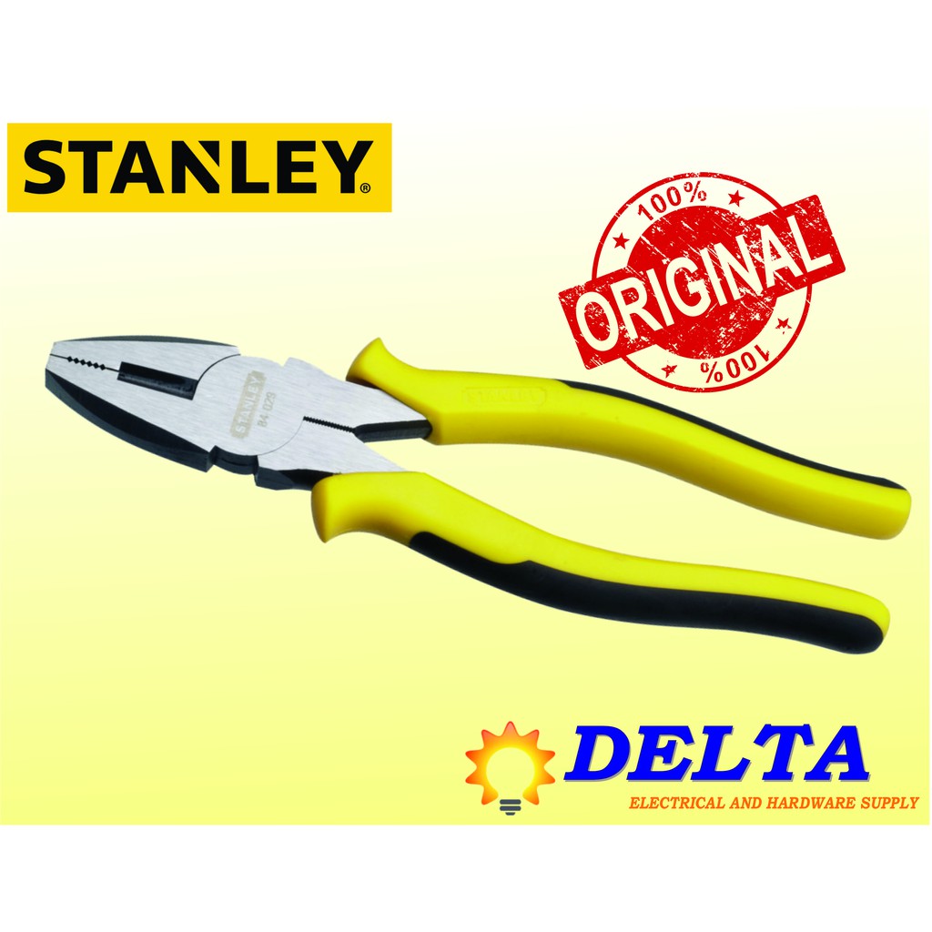 STANLEY Linesman Pliers / STANLEY Combination Pliers 7 / 8 inches