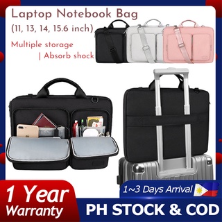 Laptop Bag Large Capacity Waterproof Wear-resistant Handbag for Women/Men Sling Bag Shoulder Bag COD