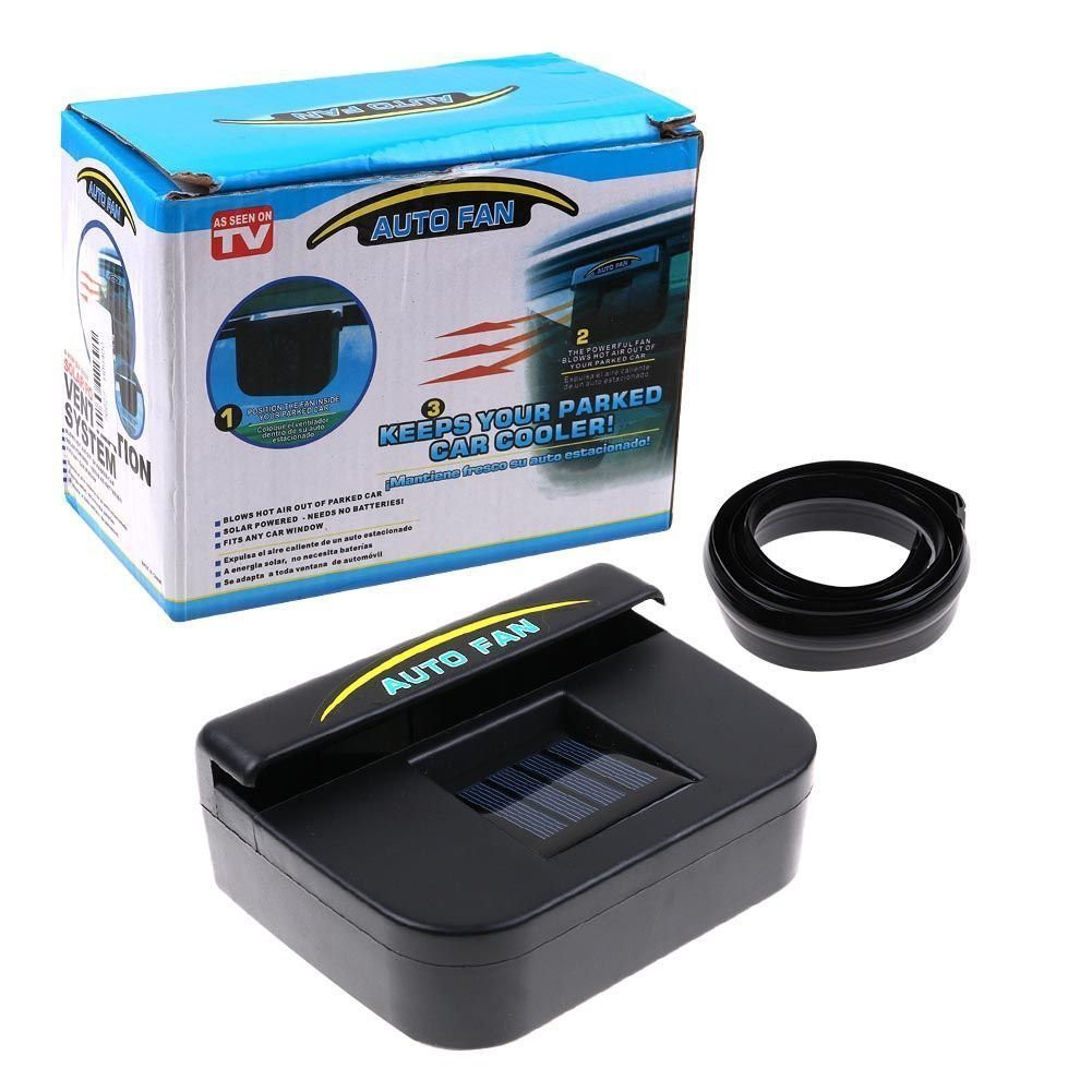 solar car cooling fan
