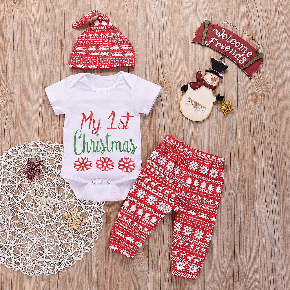 my first christmas baby clothes