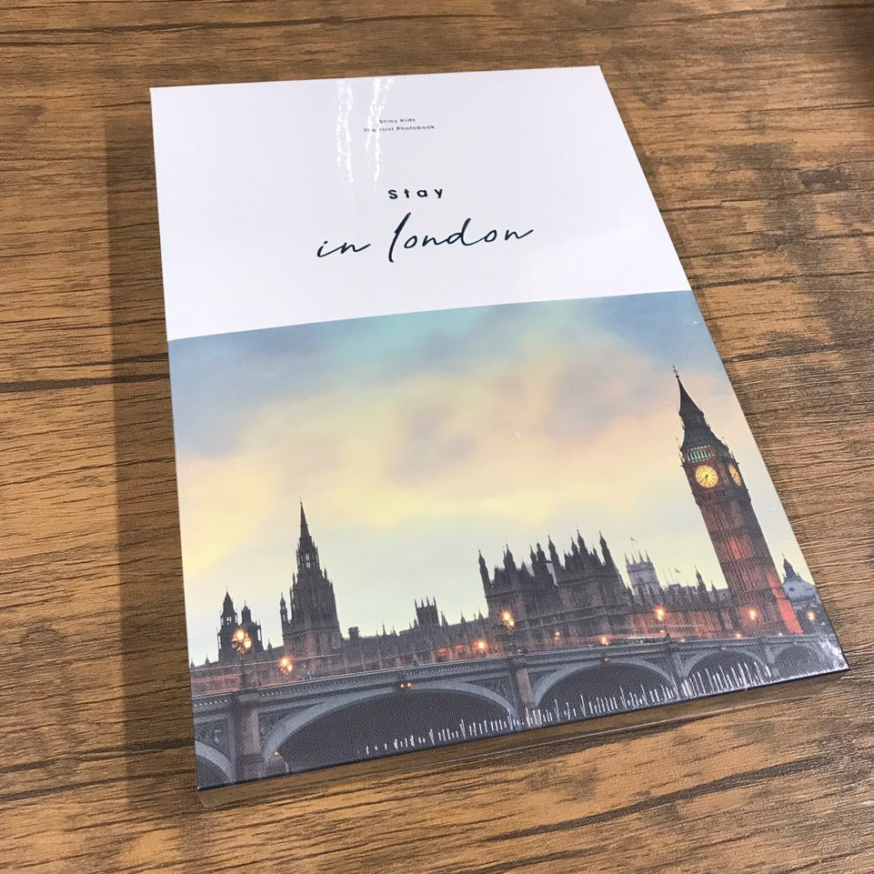 Stray Kids Straykids First Photobook Stay In London Shopee Philippines