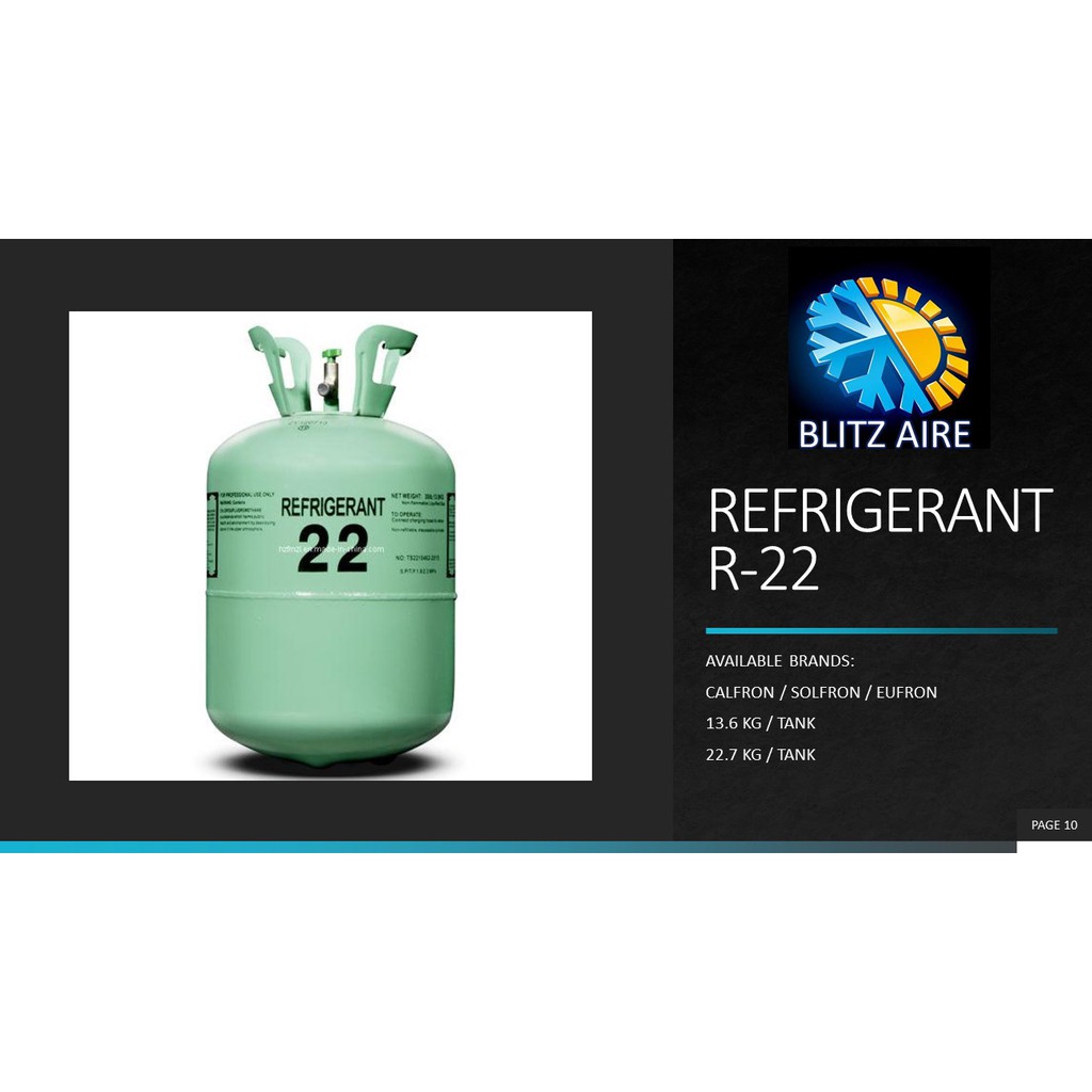 R22 REFRIGERANT (FREON) Shopee Philippines