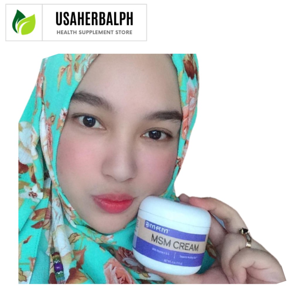 MSM Cream MRM Indented Pitted Face Body Scars, Facial Moisturizer | Shopee  Philippines