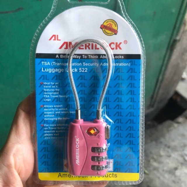 travel cable lock