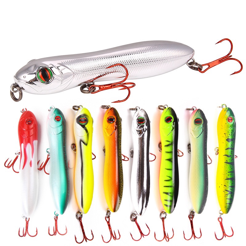 plastic fishing lures