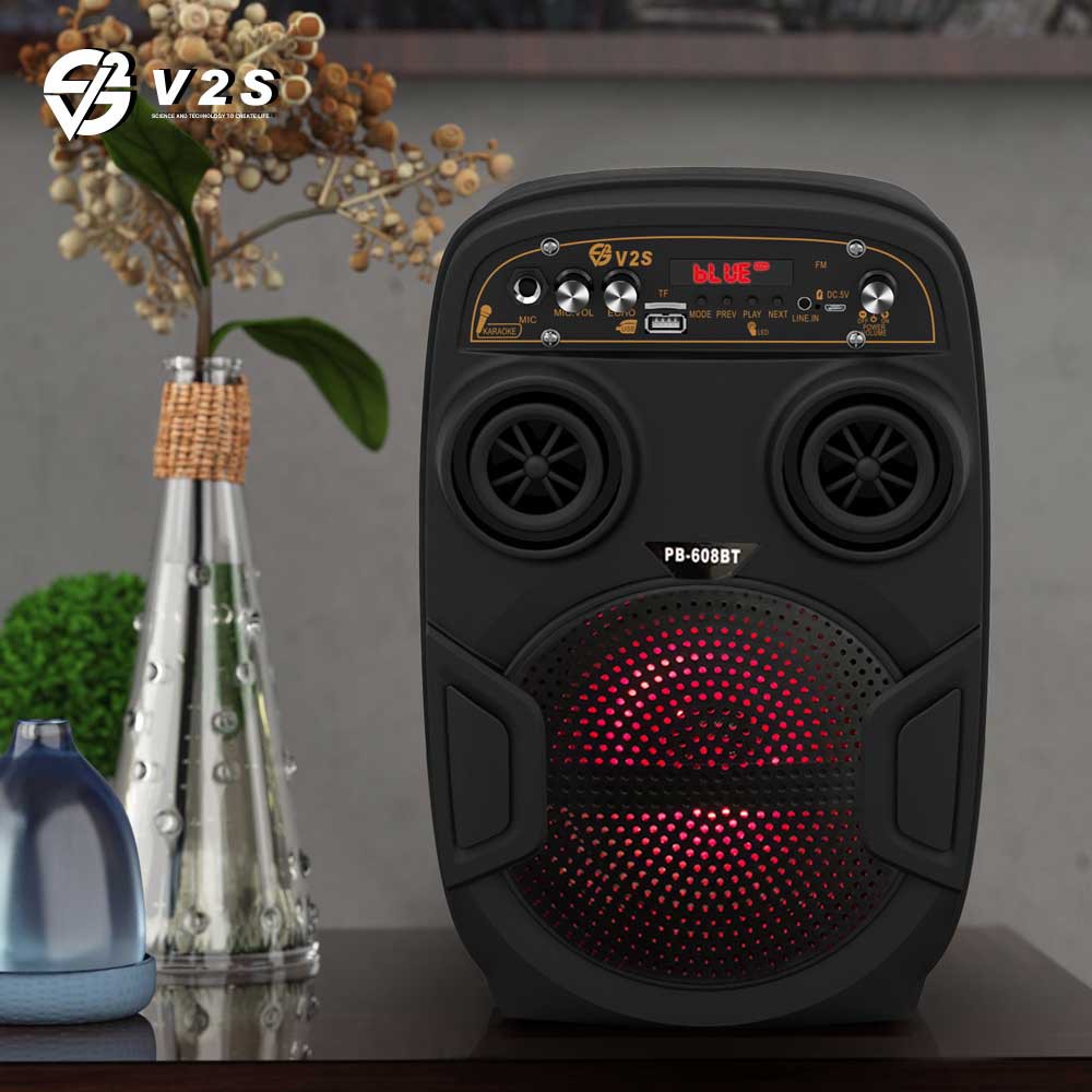 bluetooth speaker with fm radio and remote