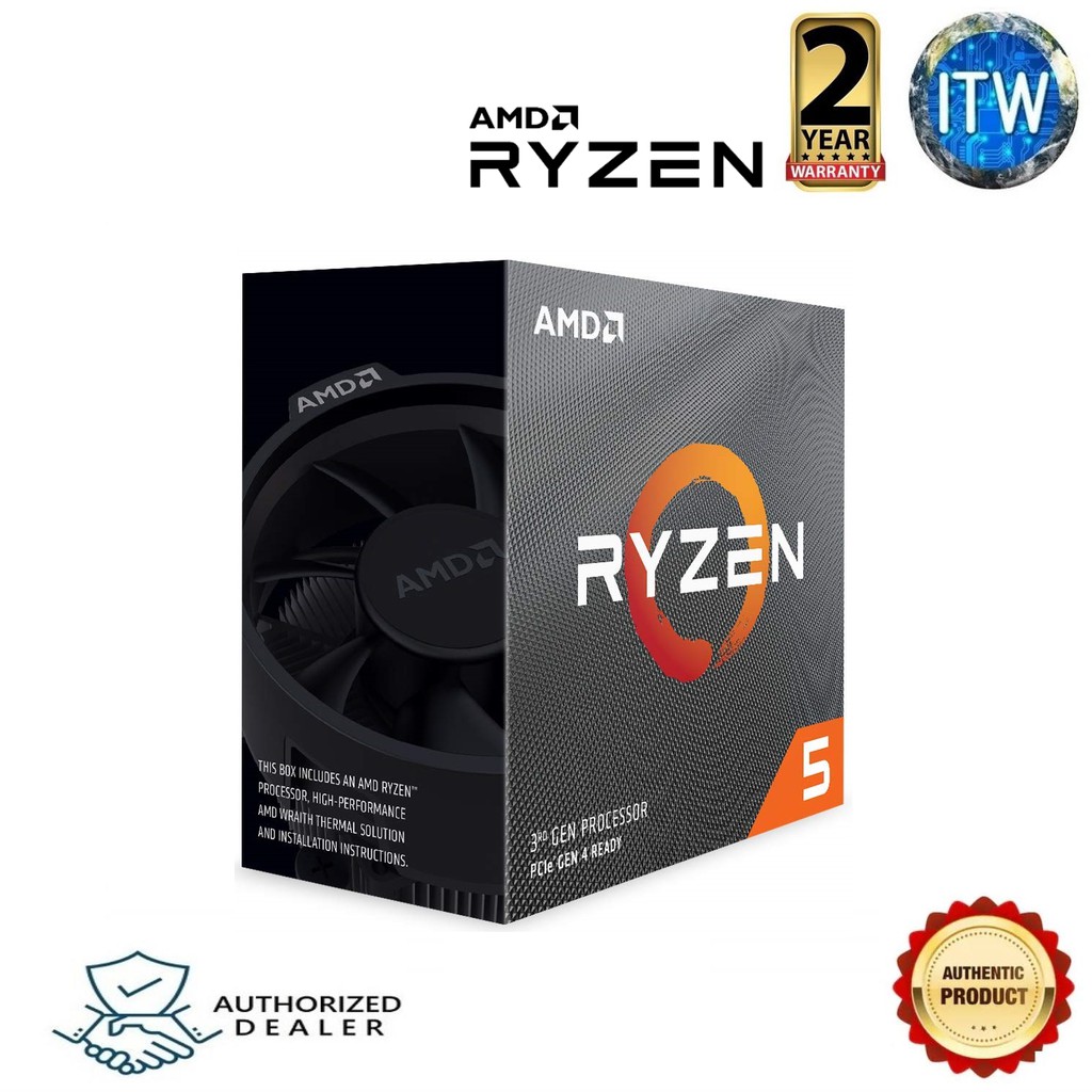 Amd Ryzen 5 3600 6 Core 3 6 Ghz 4 2 Ghz Max Boost Socket Am4 65w Desktop Processor Shopee Philippines