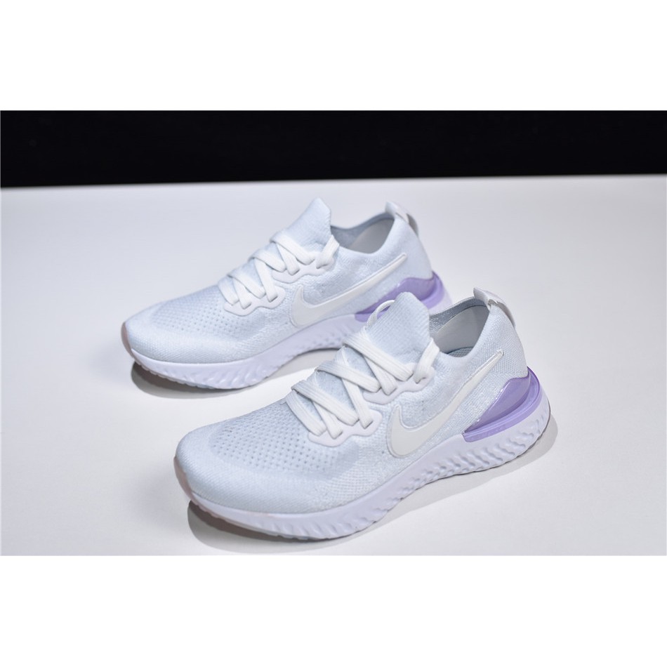 nike epic react all white