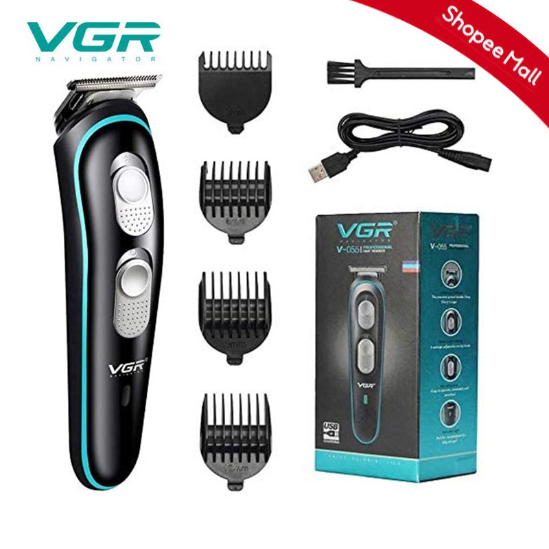 Vgr V055 Hair Clipper Professional Electric Men Hair Clipper Shaver Trimer Cutter Cordless Razor