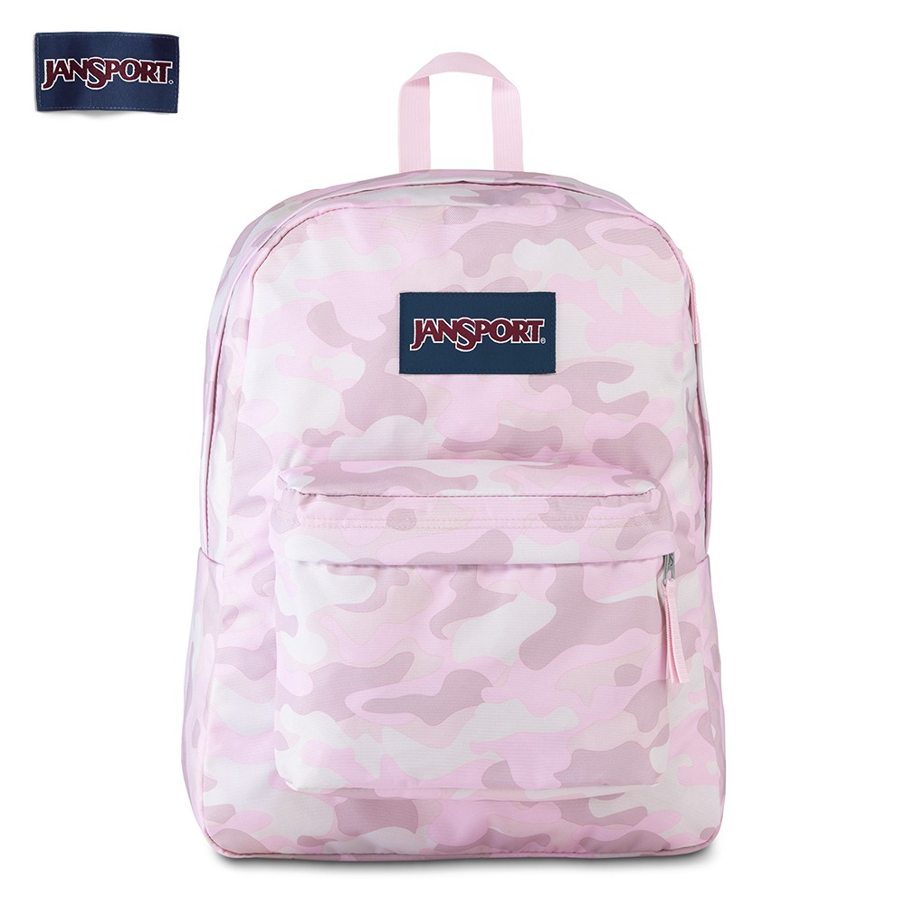 camouflage pink backpack