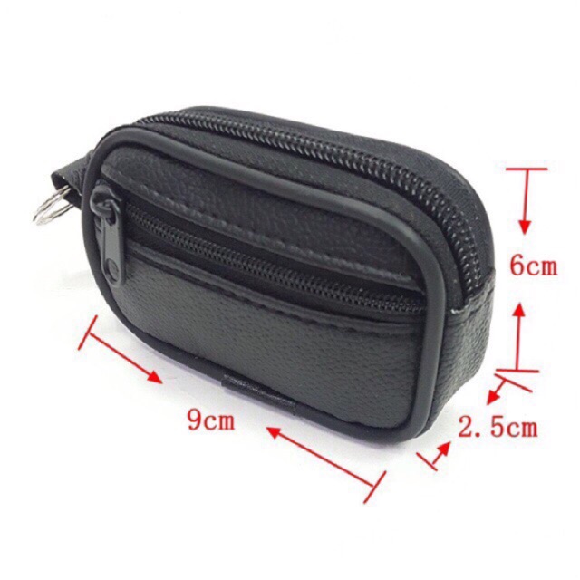 black coin purse