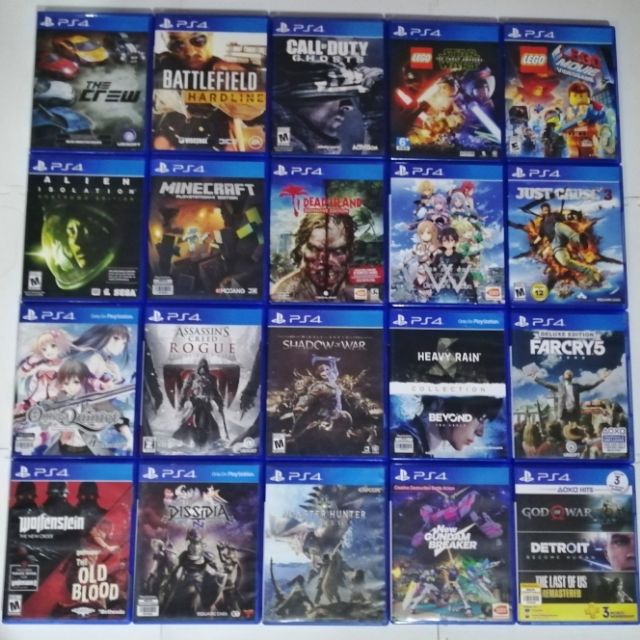 where to buy pre owned ps4 games