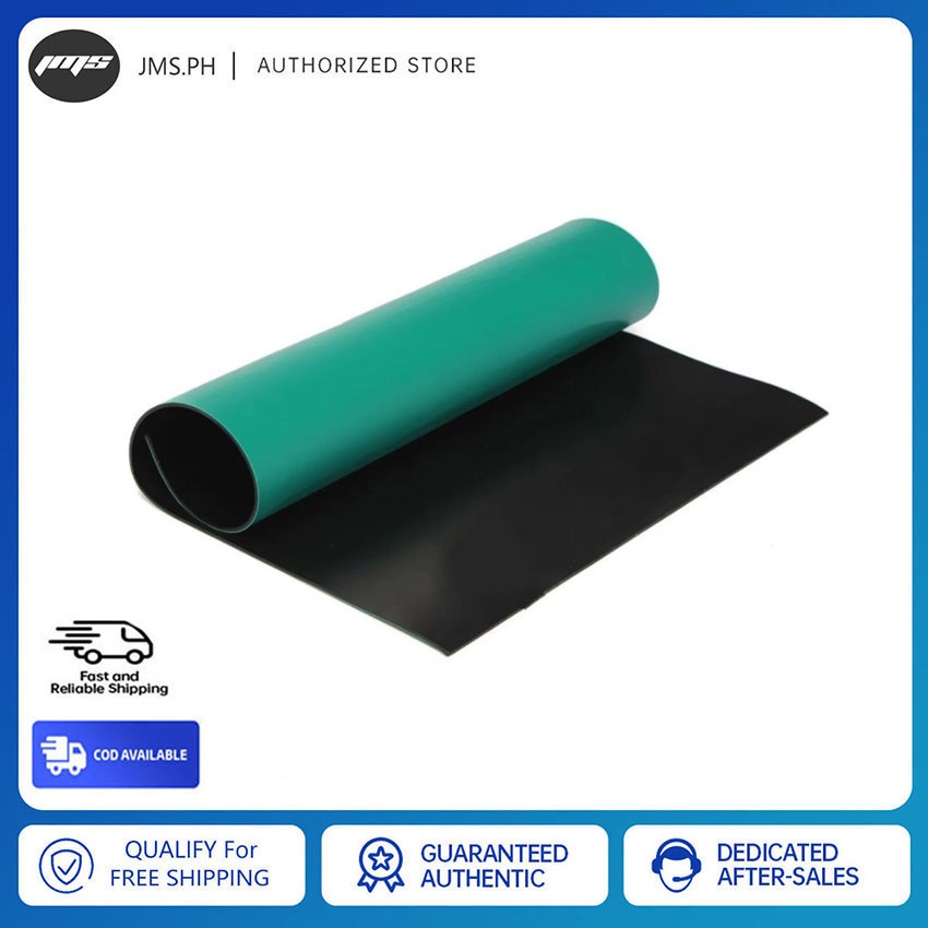 300x400mm Green Desktop Anti Static ESD Grounding Mat For Phone PC