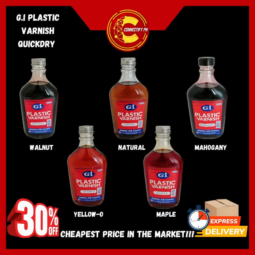 G.I PLASTIC VARNISH QUICKDRY 375CC (HIGH QUALITY) Shopee Philippines