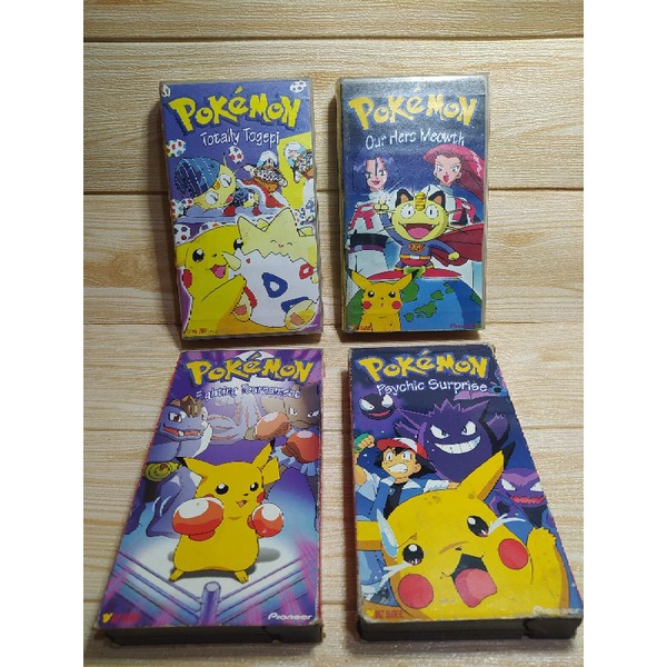 Pokemon VHS Tapes Collectibles. Shopee Philippines