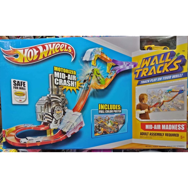 hot wheels wall tracks mid air madness