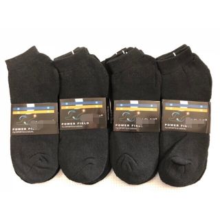 12paris big socks Plain black Makapal #7