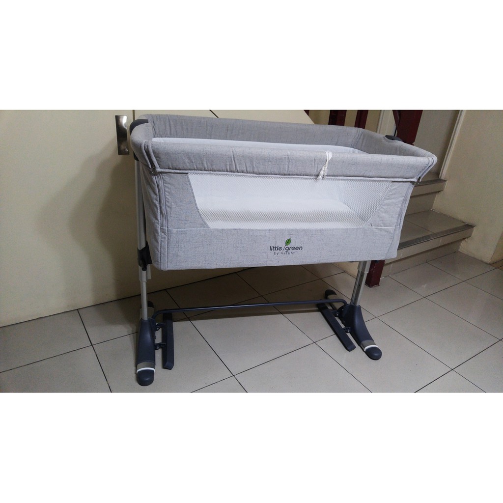 little green baby mini bed