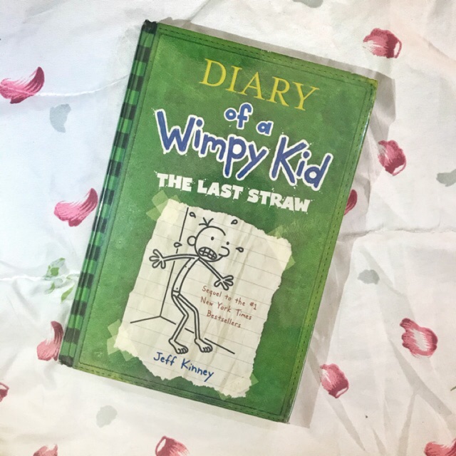 Hardbound Diary Of A Wimpy Kid The Last Straw Book 3 Shopee Philippines