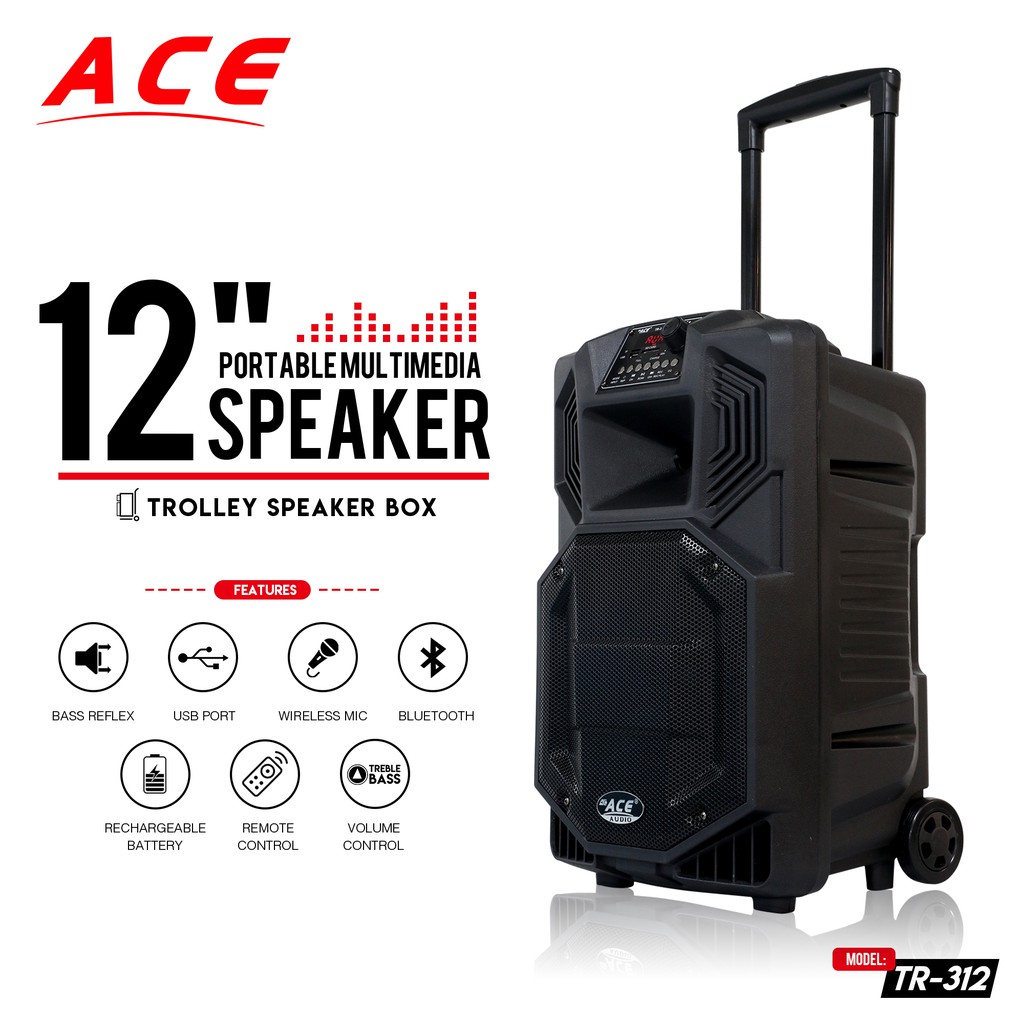 dj trolley speaker price