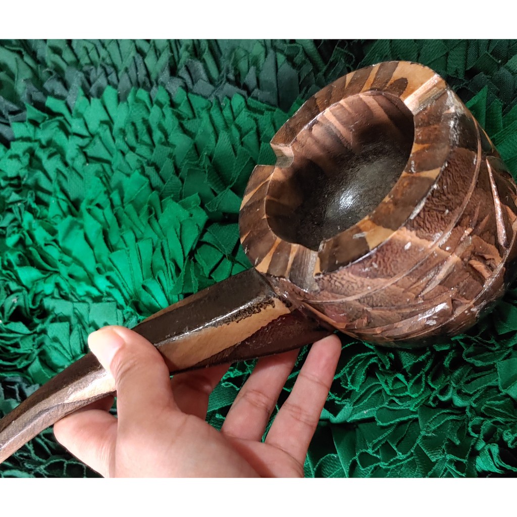 Wood Carving Ashtray Made of Kamagong from Baguio City Shopee Philippines