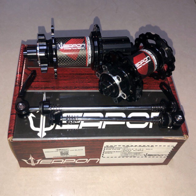 weapon predator carbon frame