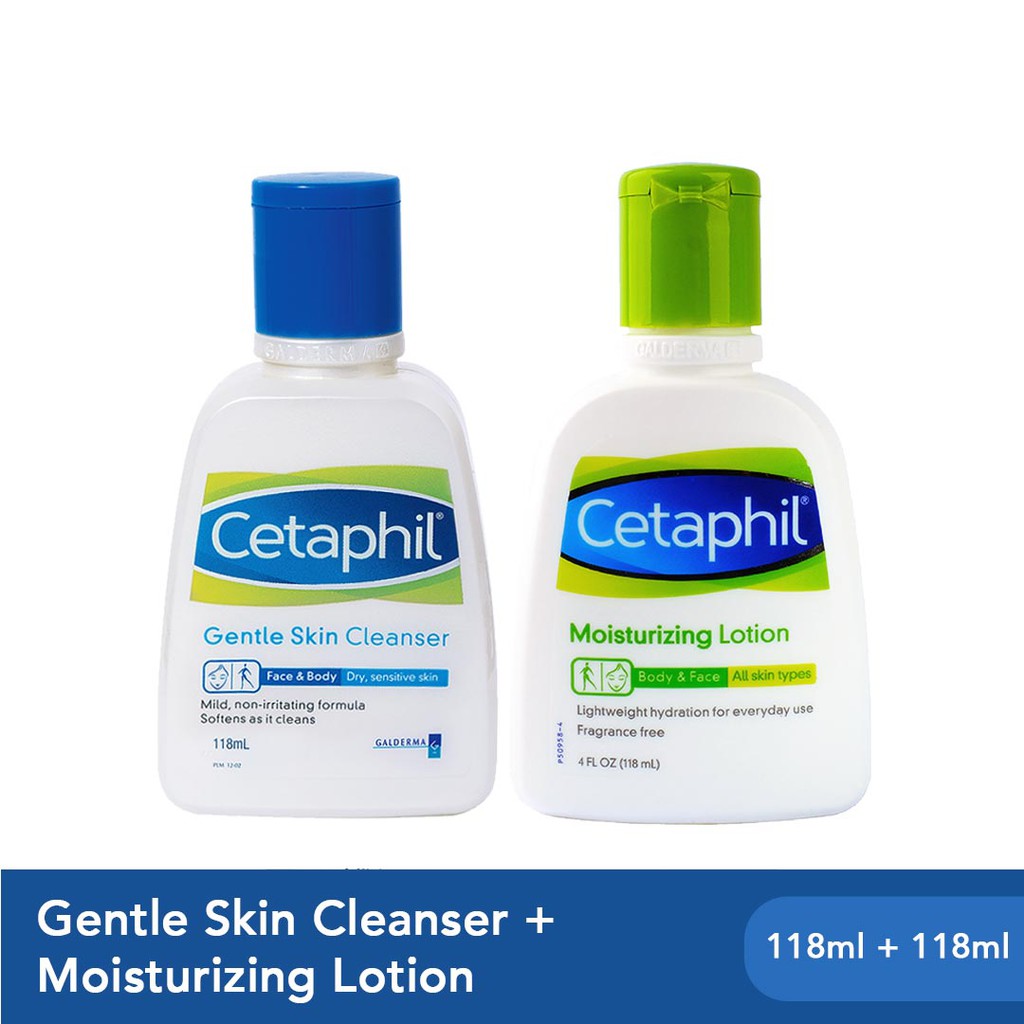 [Trial Kit] Cetaphil Gentle Skin Cleanser 118ml + Cetaphil