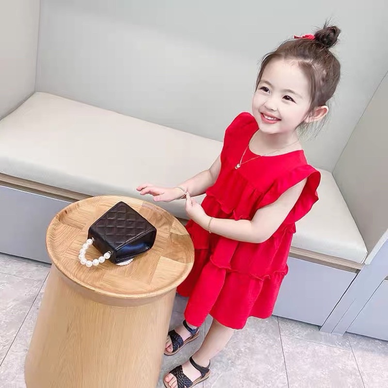 Design Skirts, Fairy Wings Girl Dress With Multi-Layer Ruffled Material For Baby 9-25Kg