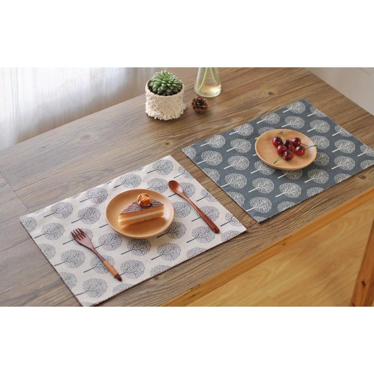 Ready Stock BZ807 Table mats Tableware mats Pads Beauty Mianma cloth napkin towel trade double