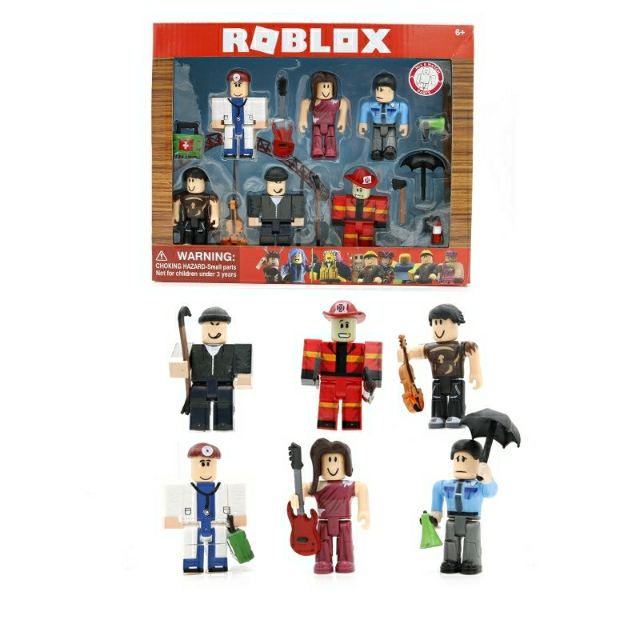 Brandnew 6pcs legend of roblox with weapons and skateboard