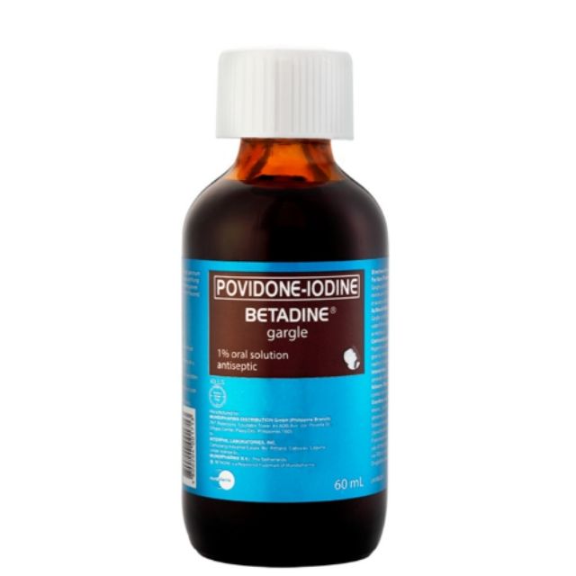 Betadine Bactidol Gargle Povidone Iodine Oral Solution Shopee Philippines