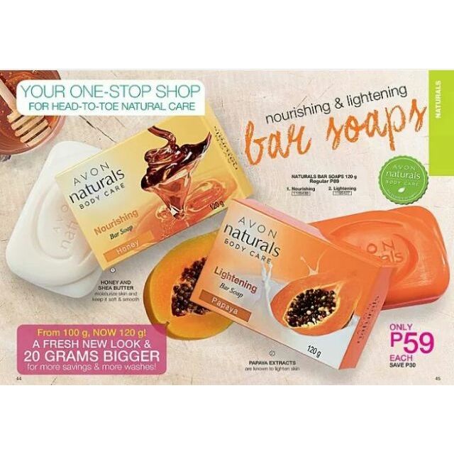 avon papaya soap
