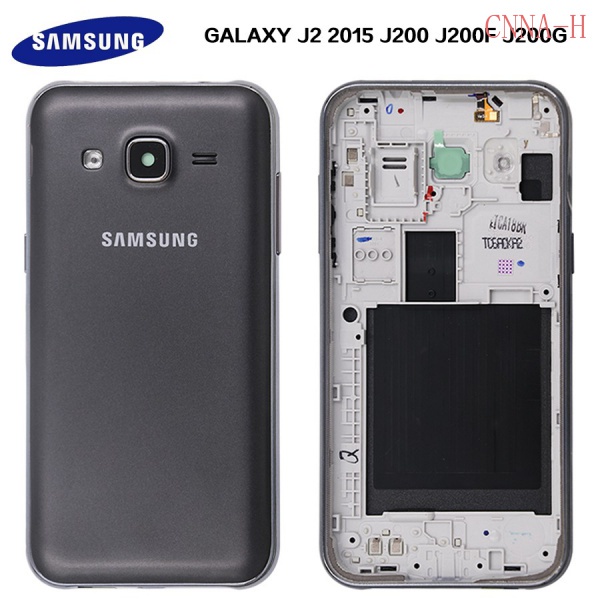 For Samsung Galaxy J2 2015 J200 J200F J200G Battery Back Cover+Middle Frame Full Housing #1